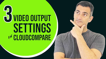 3 Video Output Settings in CloudCompare | 3D Forensics  | Accident Reconstruction | Crime Evidence