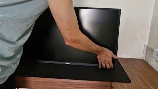 Unboxing do monitor Samsung 4K  32 polegadas UJ59