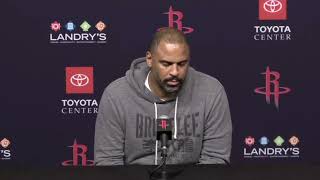 Ime Udoka Pregame Rockets vs. Wizards 11/11/2024 @clutchfansDOTnet