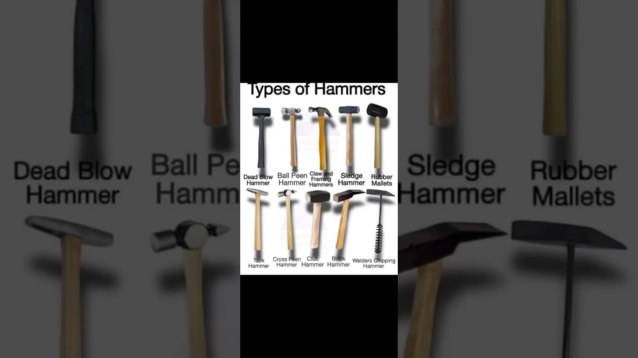 Types of hammer 🔨🔨🔨