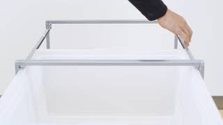 Drawer Frame Solid Drawer In Out Stops