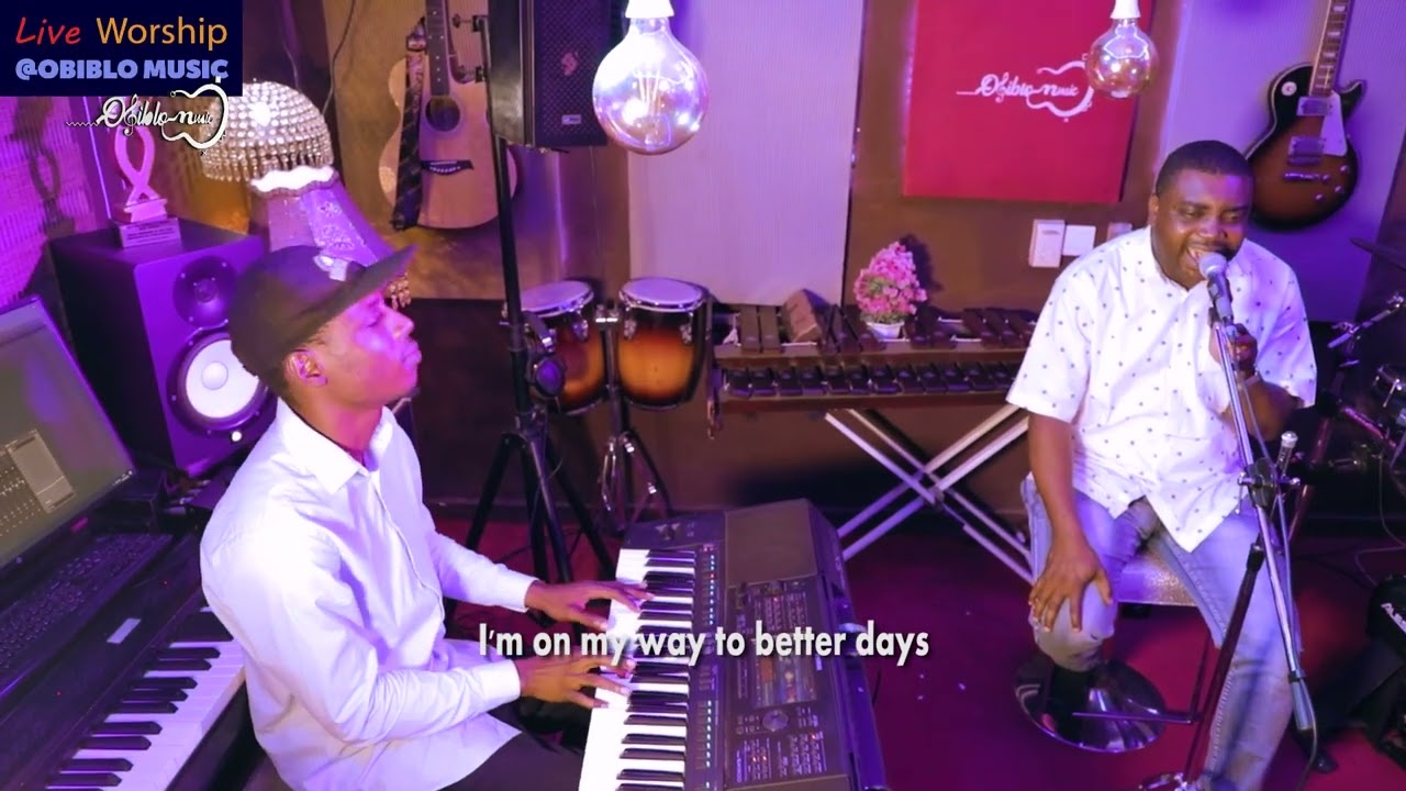 ''Status'' by Vashawn Mitchell cover sung live at Obiblo Music studio by Chuka Chieze