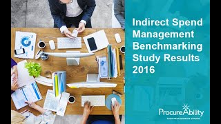 Indirect Spend Management Benchmarking Study Results