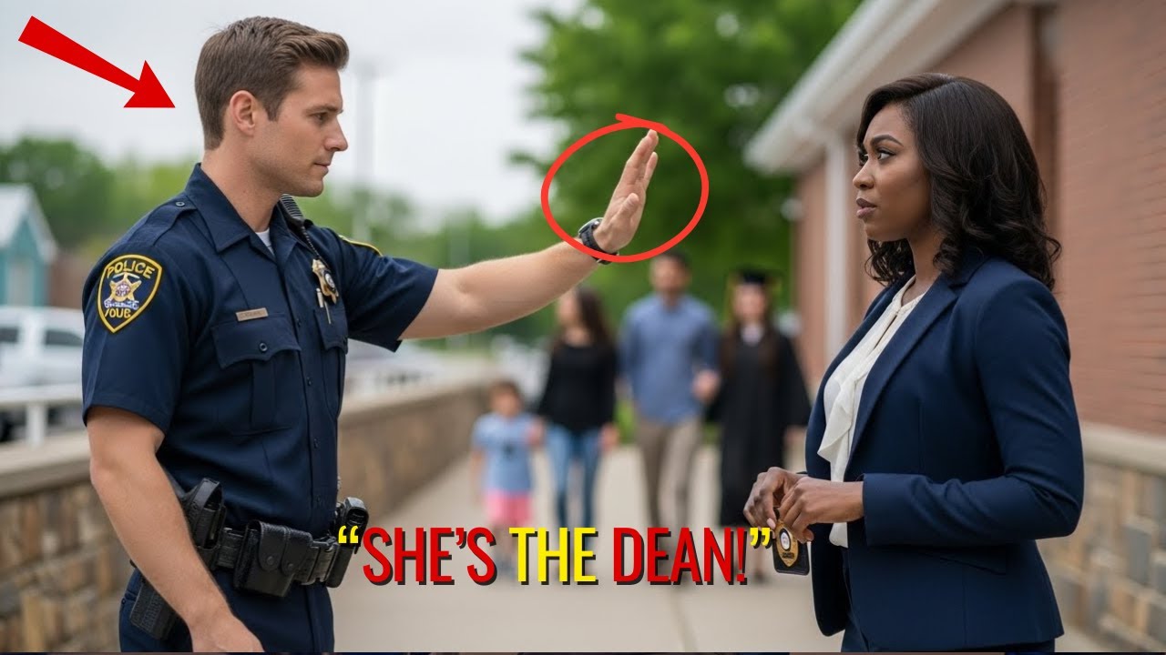 Racist Police Officer Insults Black Woman at Graduation, Later Learns She’s the Dean of Students