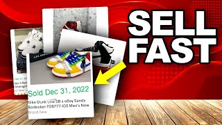 How to Sell Sneakers Faster ( If you Struggle to Sell)