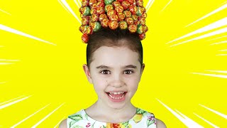 Hairstyle Chupa Chups Lollipops - 동요와 아이 노래 어린이 교육 Nick And Poli