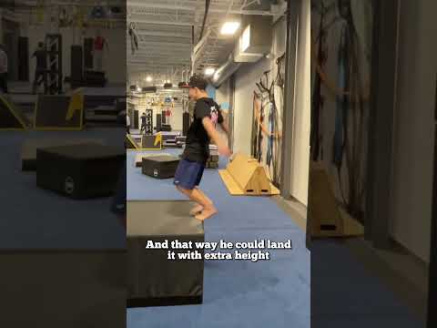 PROFESSIONAL PARKOUR KID?!?