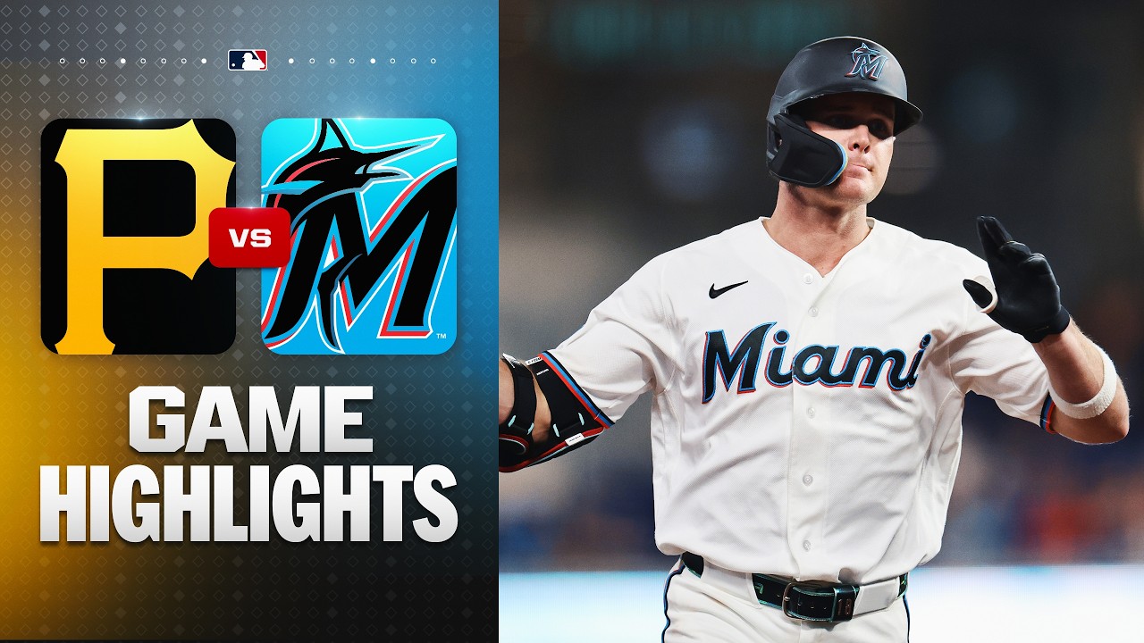 Pirates vs. Marlins Game Highlights (8/12/26) | MLB Highlights