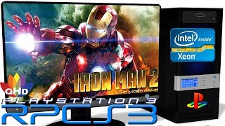 RPCS3 0.0.7 [PS3 Emulator] - Iron Man 2 [QHD-Gameplay] E5-1650v2 #1 screenshot 4