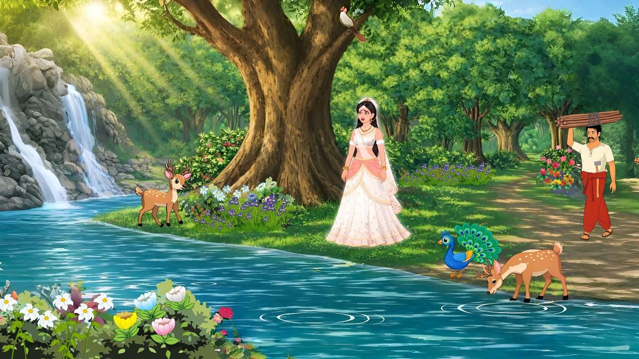 धीरू और जादुई पक्षी: सच्चाई, सब्र और भलाई की जीत  | Hindi Story | Cartoon Story | Hindi Kahaniyan