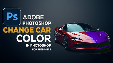 Change Car Color in Photoshop | Step-by-Step Tutorial for Beginners | (Urdu/Hindi)