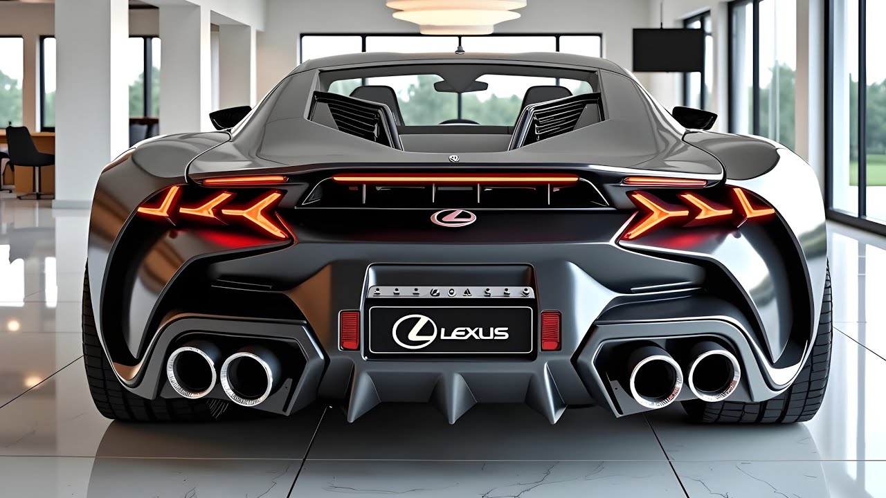 Представлен Lexus LC NEXT GEN 2026 года — мощность суперкара, невероятные технологии и новый диза...