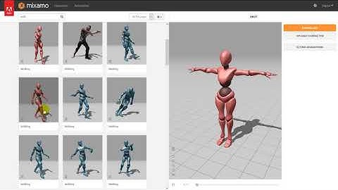 Daz3d Genesis 8 export through iClone to Unreal Engine, retargeting and mixamo animation