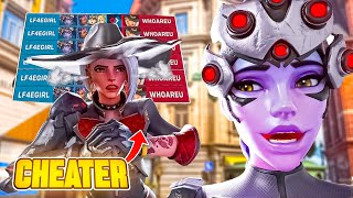 What facing a RAGE HACKER looks like in Overwatch 2