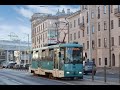 Трамвай БКМ-60102МН на ост. "Пугачёвская" (Минск) борт. №167 марш. №11