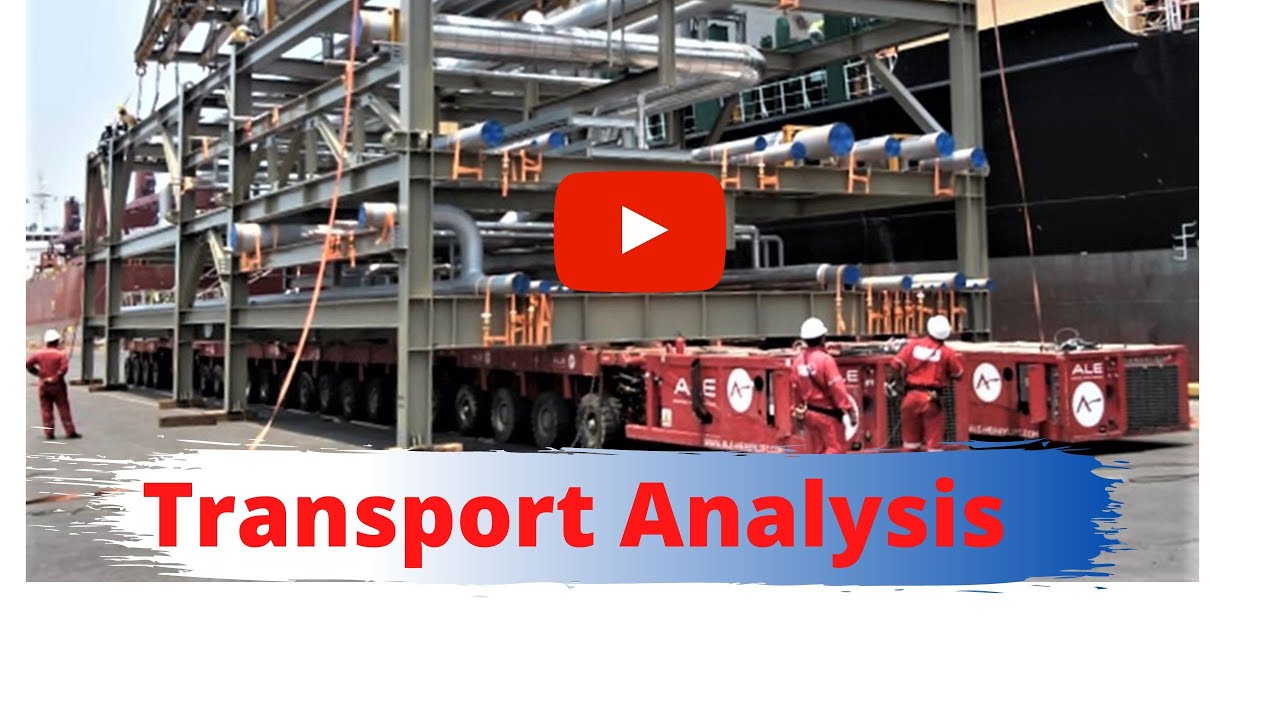 Transportation Analysis of Pipe Rack module