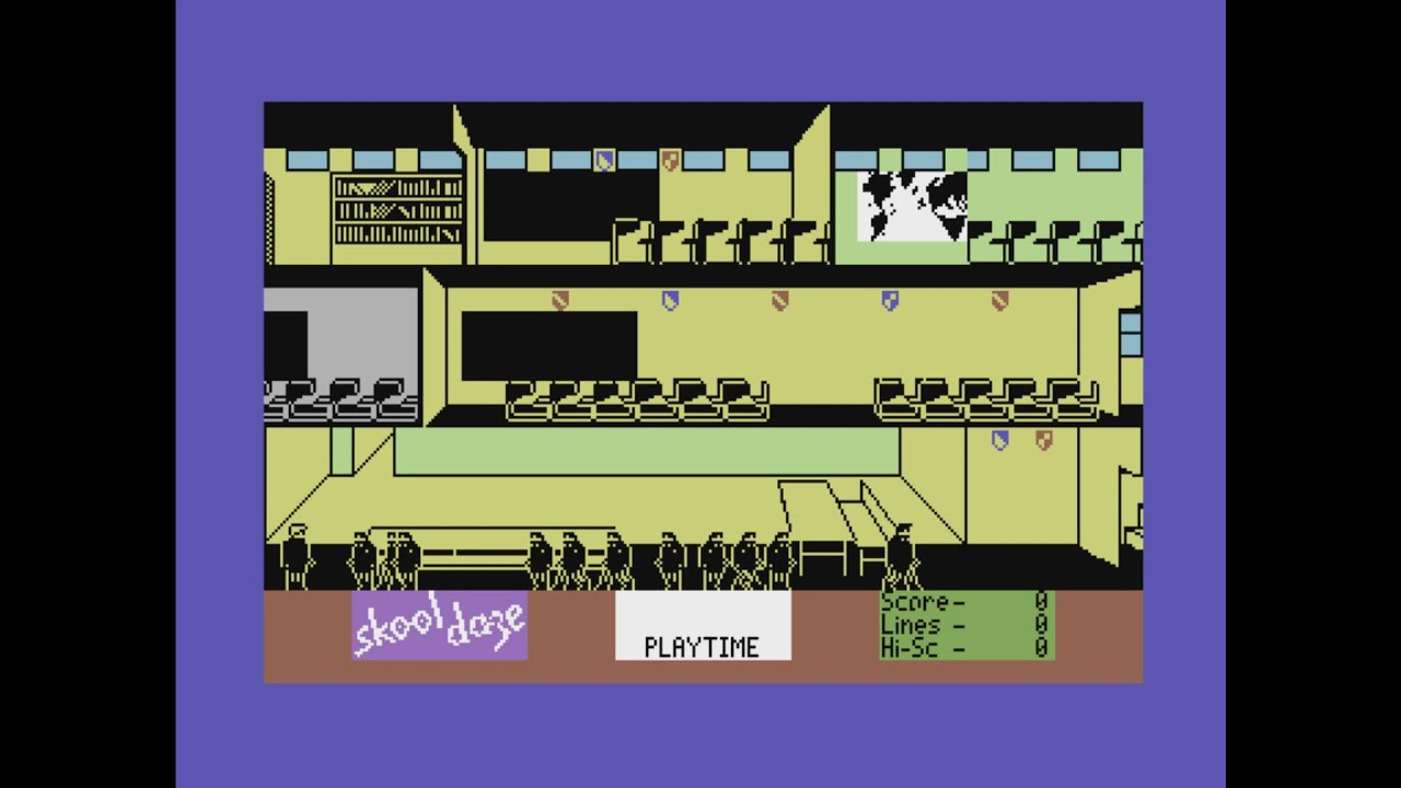 Skool Daze (C64 Longplay)