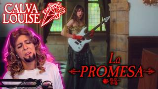 calva louise - "la promesa" full react with Chadley [ Rocktober cosplay ]