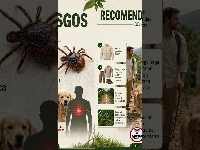 🪳 🌿⚠️ Precaución ante la proliferación de garrapatas en el medio natural de la Comunidad de Madrid.