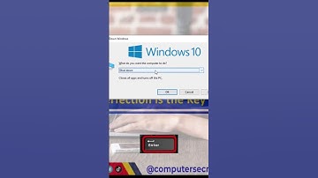 shutdown pc #shortvideo #shorts #shortcutkey #computertutorial