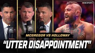 Former UFC fighters react to Conor McGregor vs Max Holloway at UFC 329