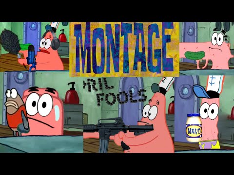 Patrick that's a montage NOT A COMPILATION (montage of my adaptions of this meme)