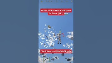 Rust Cheater Had A Surprise At Base! (PT2) #rust #shorts