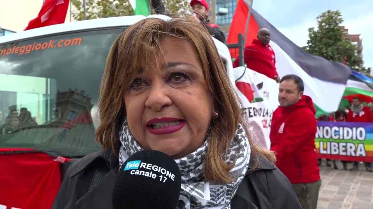 Corteo Pro Pal a Pescara: i manifestanti occupano l'asse attrezzato - 03/10/2025