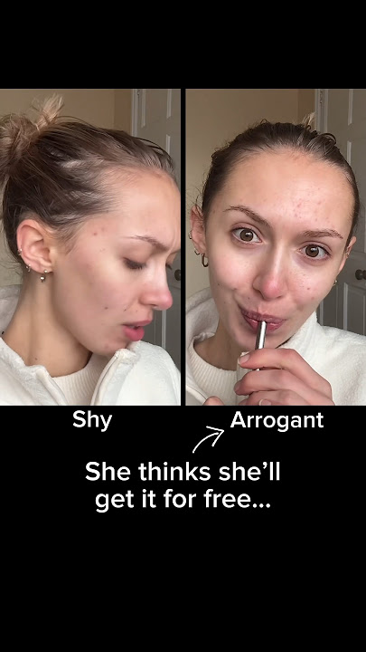 #pov The “Shy” VS “Arrogant” customer… IB @ellarene