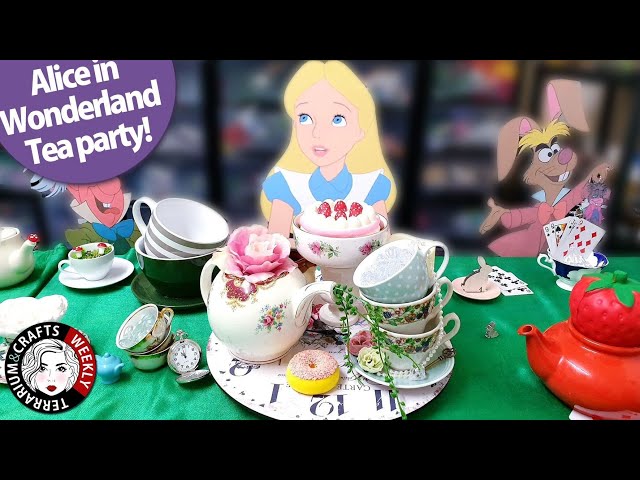 Mad Hatter Tea Party #madhatter #teaparty #aliceineonderland #diy, Tea  Party