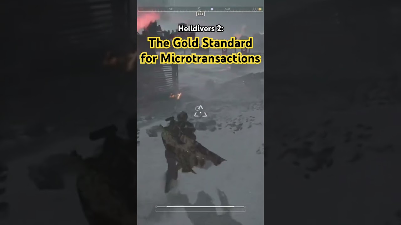 #helldivers2 microtransactions are great???
