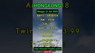 PREDIKSI HK | PREDIKSI HONGKONG 13 Juli 2025 | RUMUS HK | ANGKA JITU HK | SYAIR HK