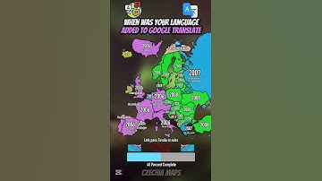 When was your laguage added to Google translate 🗣️㊙️