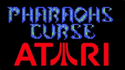PHARAOHS CURSE | [Atari 800] | Gameplay Thoughts