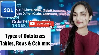 Celebrity Types of Databases + Tables, Rows & Columns in SQL | Beginner Friendly Net Worth