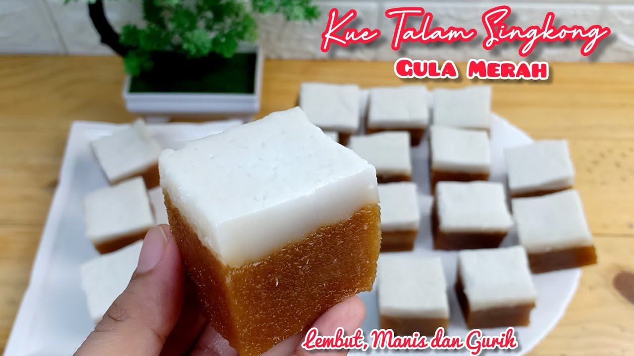 SALAH SATU KUE LEGENDARIS YANG MASIH BANYAK PENGGEMAR NYA | KUE TALAM SINGKONG GULA MERAH