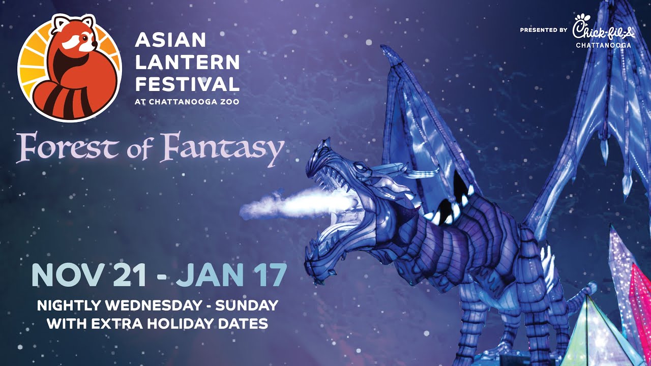 The Asian Lantern Festival: Forest of Fantasy (2025-26) - YouTube