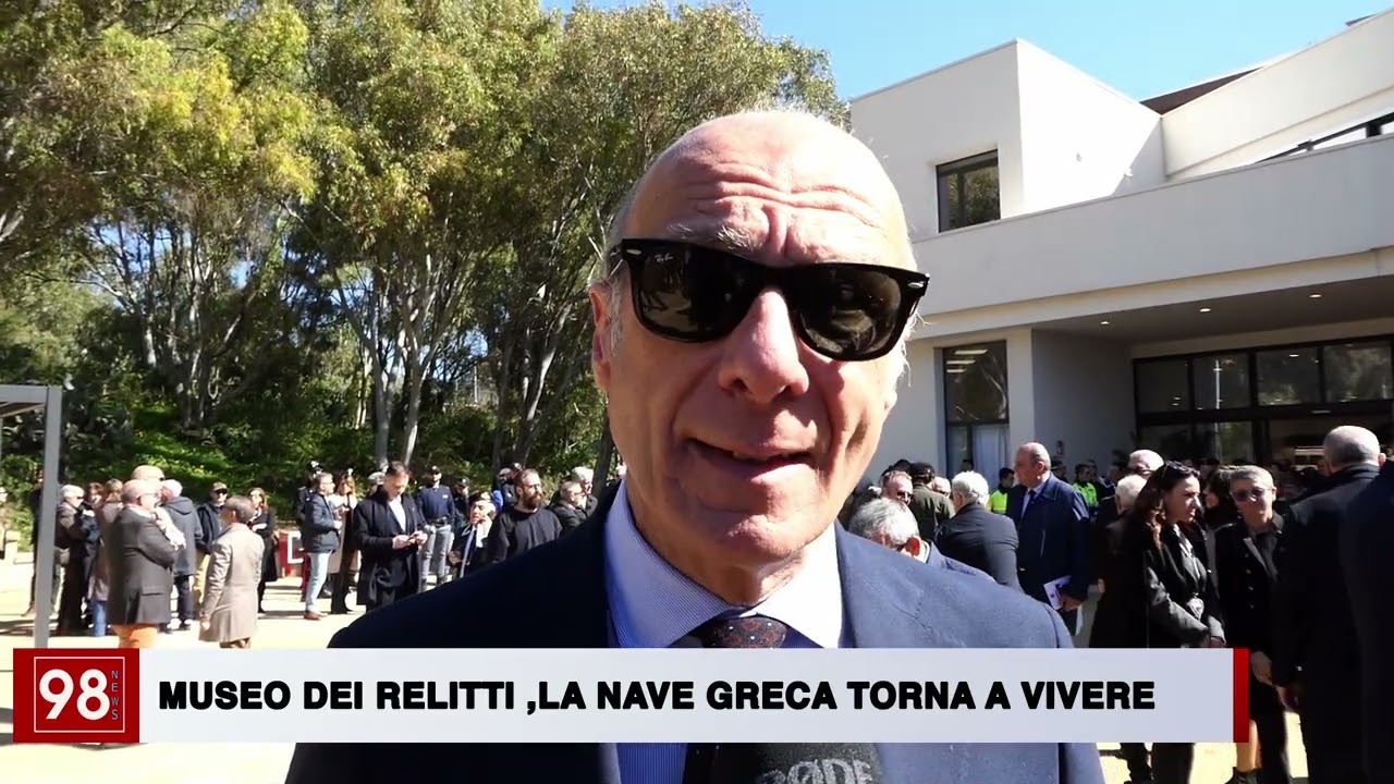 MUSEO DEI RELITTI ,LA NAVE GRECA TORNA A VIVERE