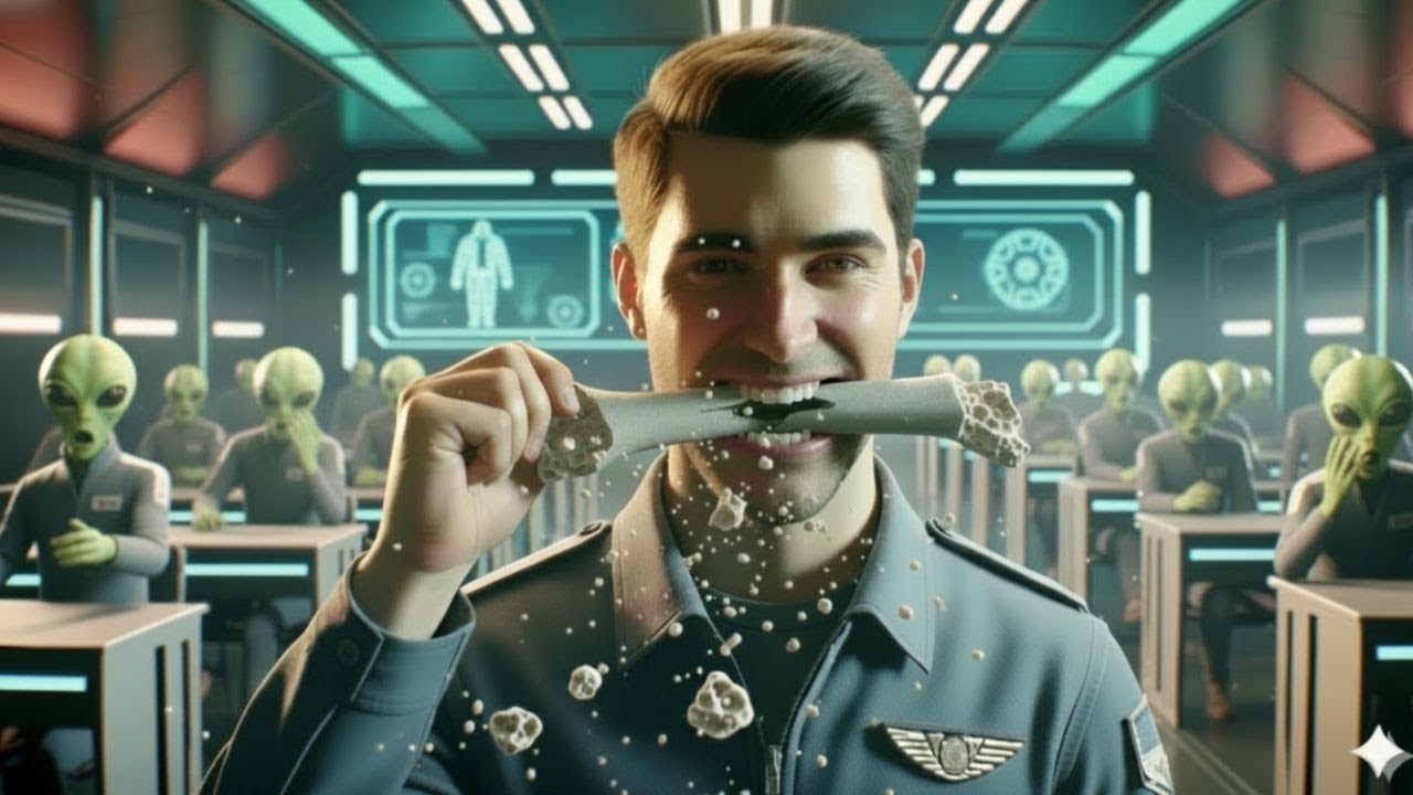 La Clase Se Burló de los Dientes Humanos… Hasta Que Él Crujió el Hueso Frente a Todos