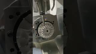 Aerospace Turbine Impeller Produced via 5‑Axis CNC Machining