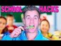 I Tried Sneaking Food Into Class Life Hacks! (IT WORKS)