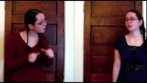 For the First Time in Forever Reprise in ASL