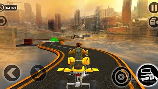Racing Quad Bike Moto Stunt : ATV Impossible Track - #18 Android GampePlay On PC screenshot 3