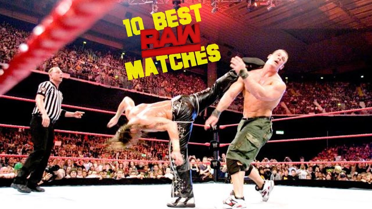 Top 10 Greatest Monday Night Raw Matches of All Time!