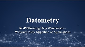 Data Warehouse Re-Platforming: Virtualization Architecture