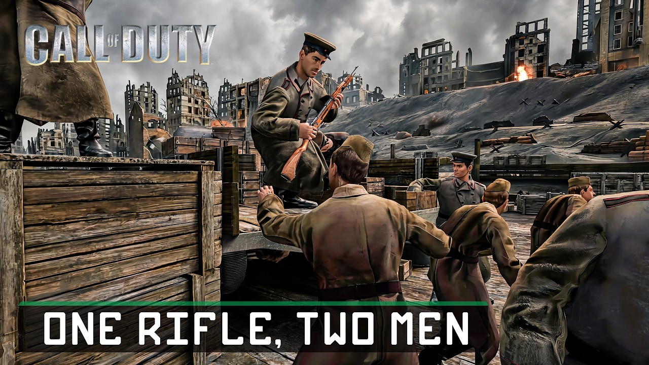 Call of Duty [Graphic Mod] Mission 14 - Stalingrad [4K VETERAN] - YouTube