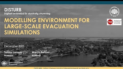 DISTURB MODELLING ENVIRONMENT DEMO