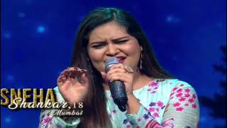 Sneha shankar | jaane kya baat hai | Indian idol | today | season 15 | latest | full performance 16