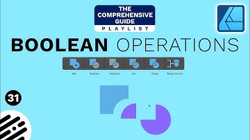 Affinity Designer Tutorial: Booleaanse bewerkingen (optellen, aftrekken en meer)