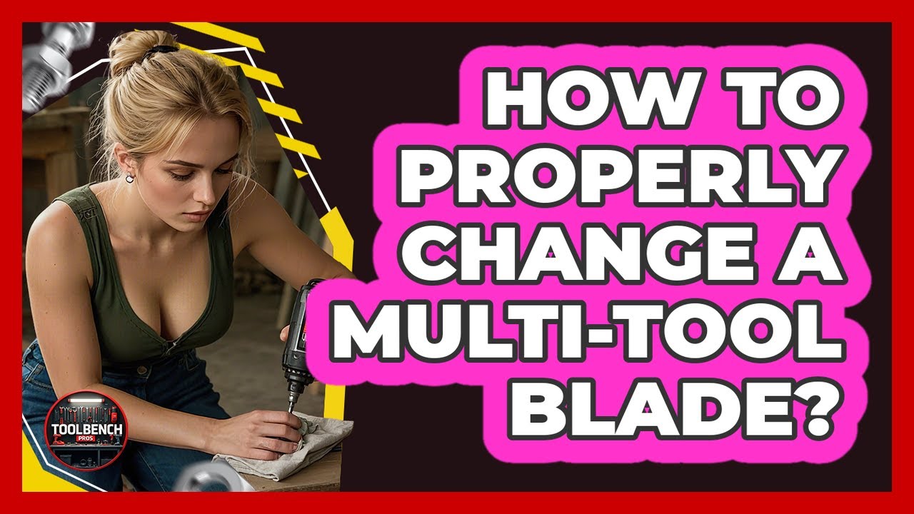 How To Properly Change A Multi-Tool Blade?